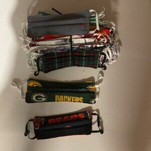 250 Adult 40 Child Face Masks Sports